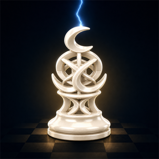 Chess: The Celestial Pawn Logo
